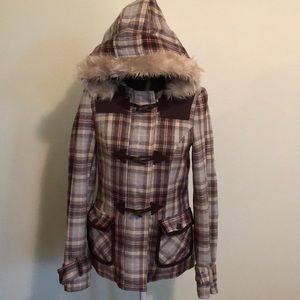 Billabong Hooded Pea Coat